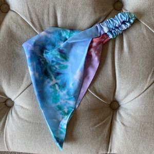 Tie Dye print hair scarf headband